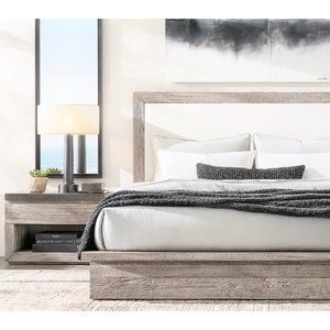 Restoration Hardware Soft Grey Cotton Knit Throw Blanket